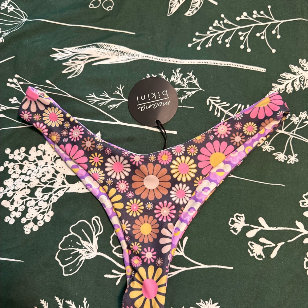 Moana Bikini - Pink and Purple Floral Design